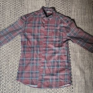 ASOS men’s denim flannel shirt